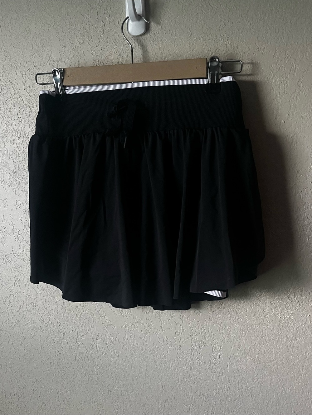 All in Motion Black Skort
